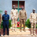 Le Directeur Général de la Police Nationale prend langue avec le Chef d’Etat-Major de la Gendarmerie Nationale et le Commandant de la Brigade Nationale des Sapeurs-Pompiers